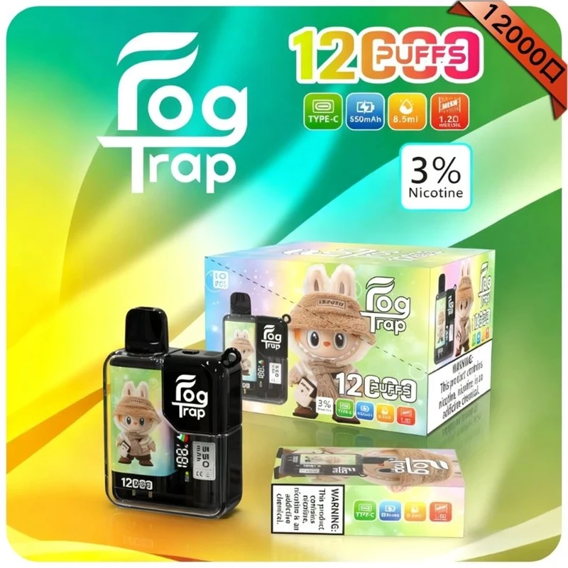 Fog Trap LABUBU聯名款 12000口一次性電子煙