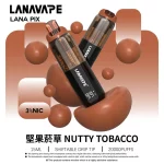 LANA PIX拋棄式20000口一次性電子煙 堅果菸草口味