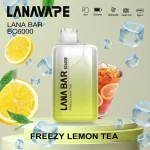 一次性電子煙 LANA Bar BC 6000口 - 凍檸茶口味