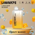 一次性電子煙 LANA Bar BC 6000口 - 芒果口味