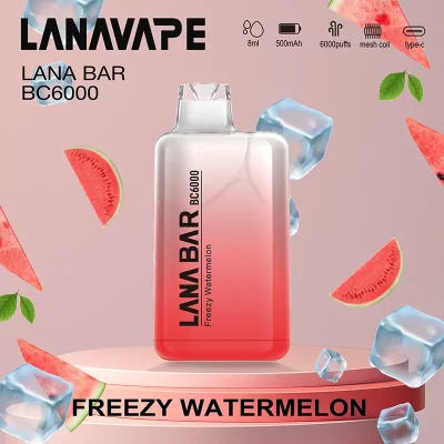 一次性電子煙 LANA Bar BC 6000口 - 西瓜口味